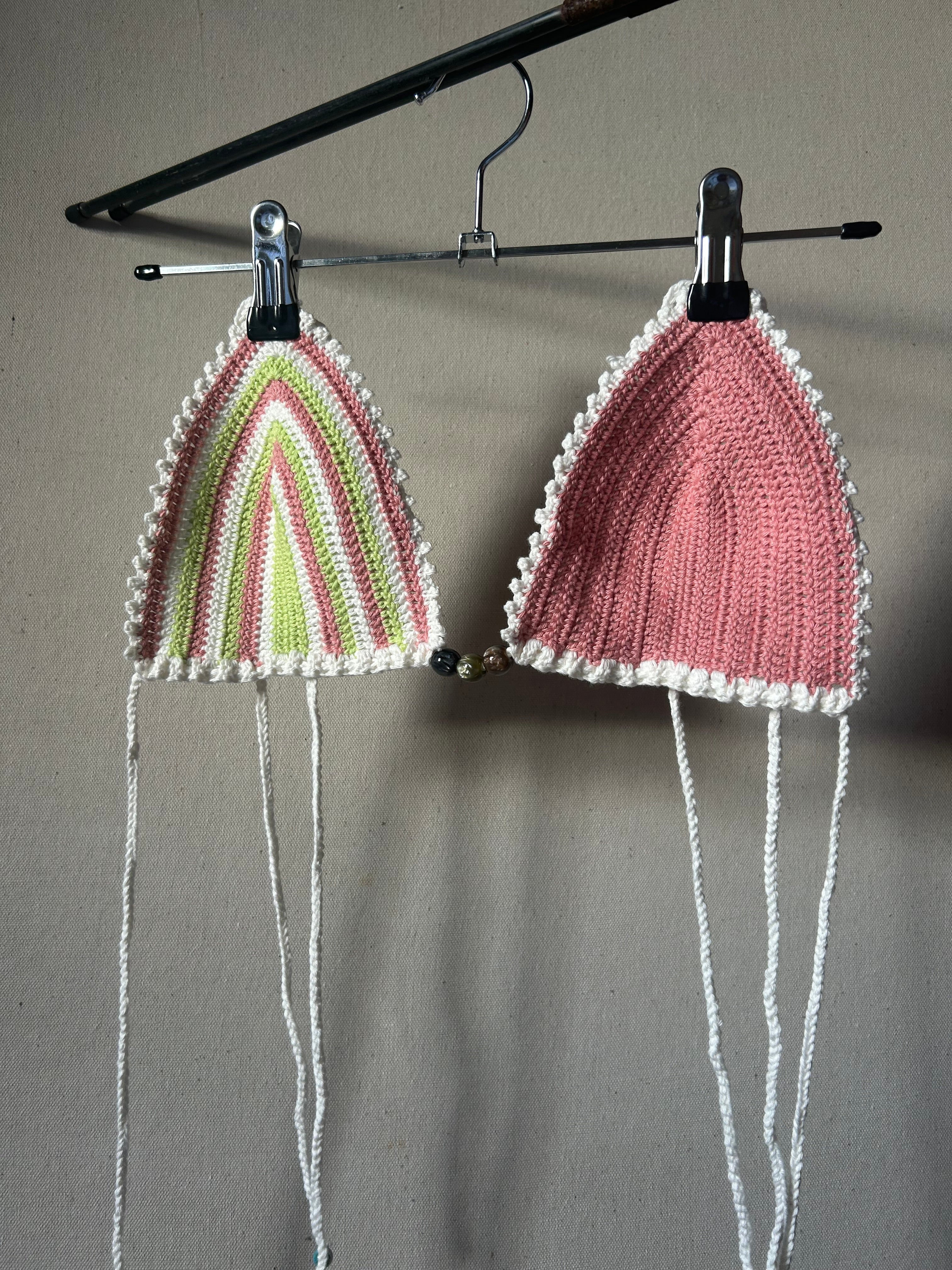 Aurora Crochet Bikini Set - Watermelon