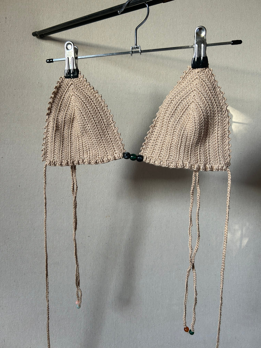 Seashell Crochet Bikini Set - Sand