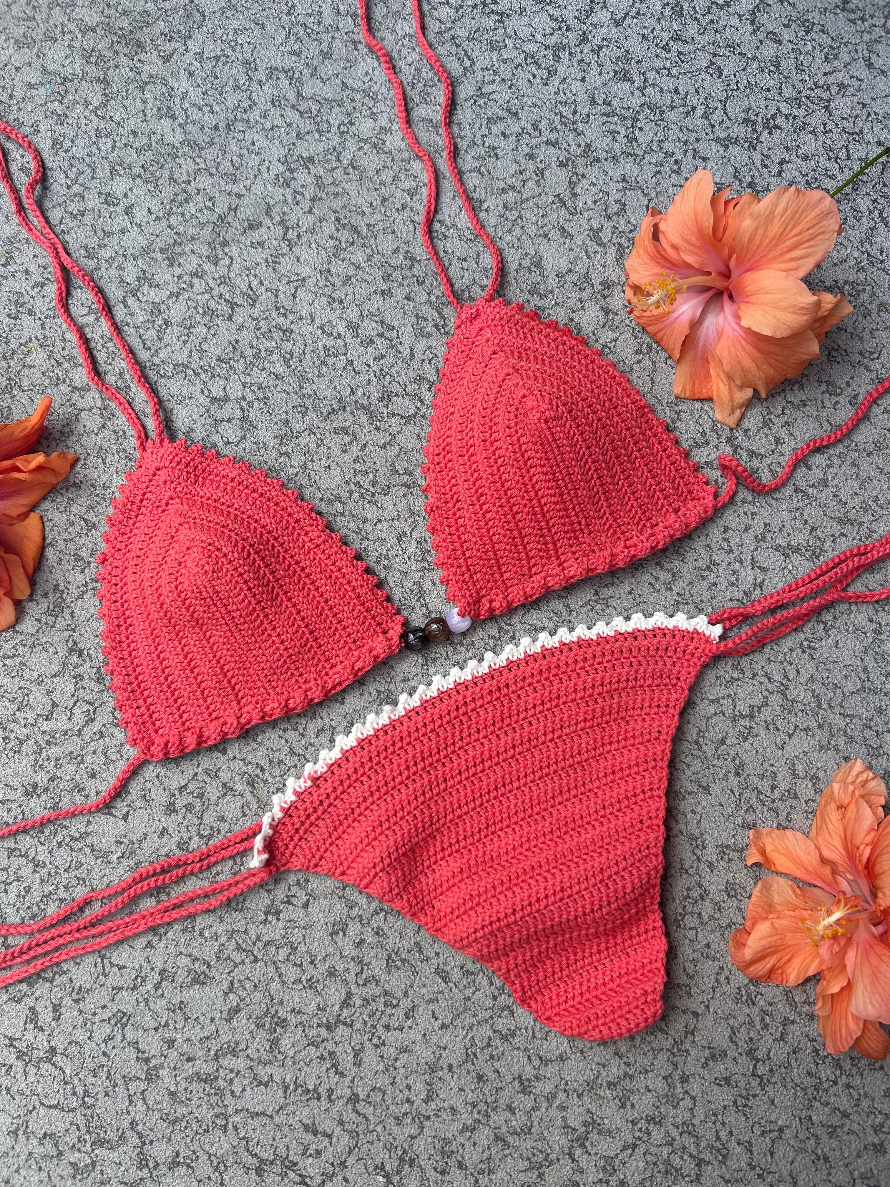 Seashell Crochet Bikini Set - Blossom