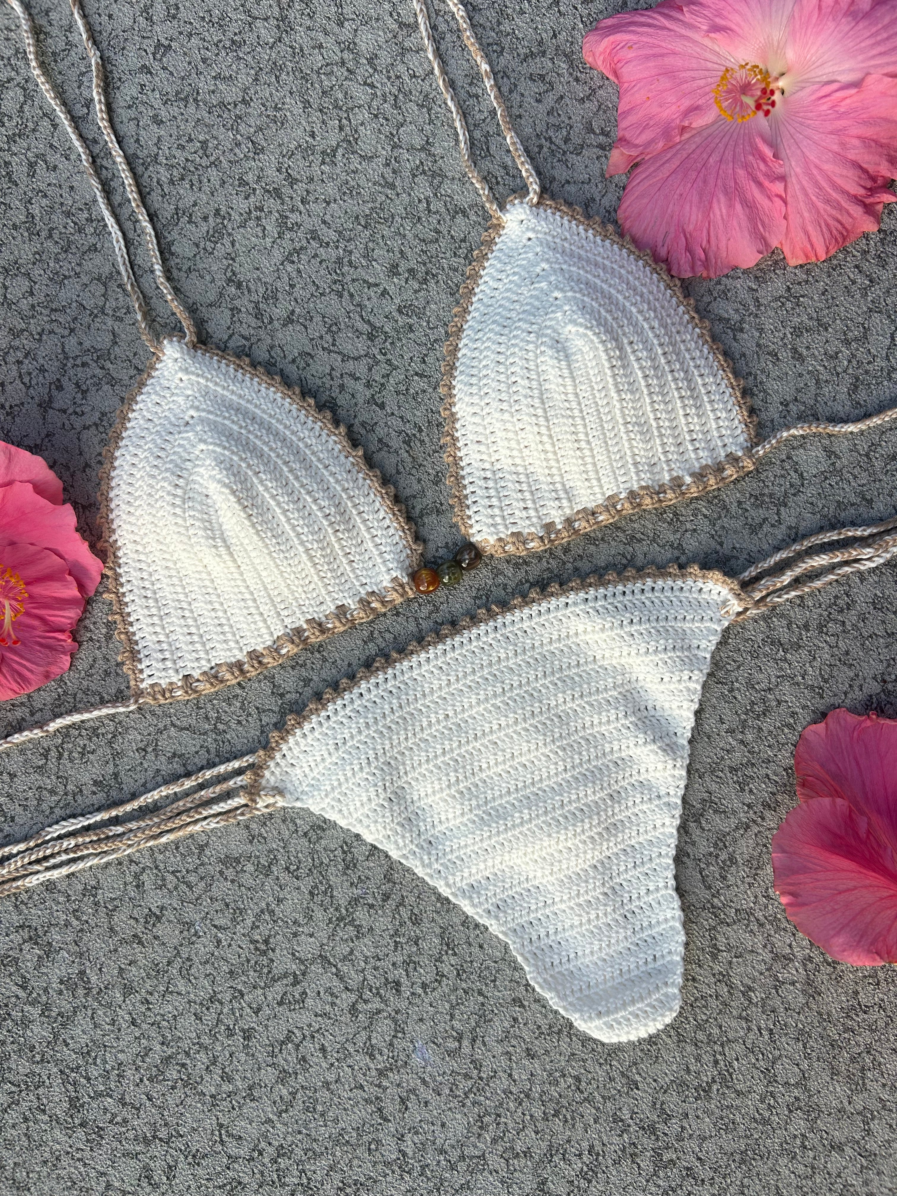 Pearl Crochet Bikini Set - Island Dream