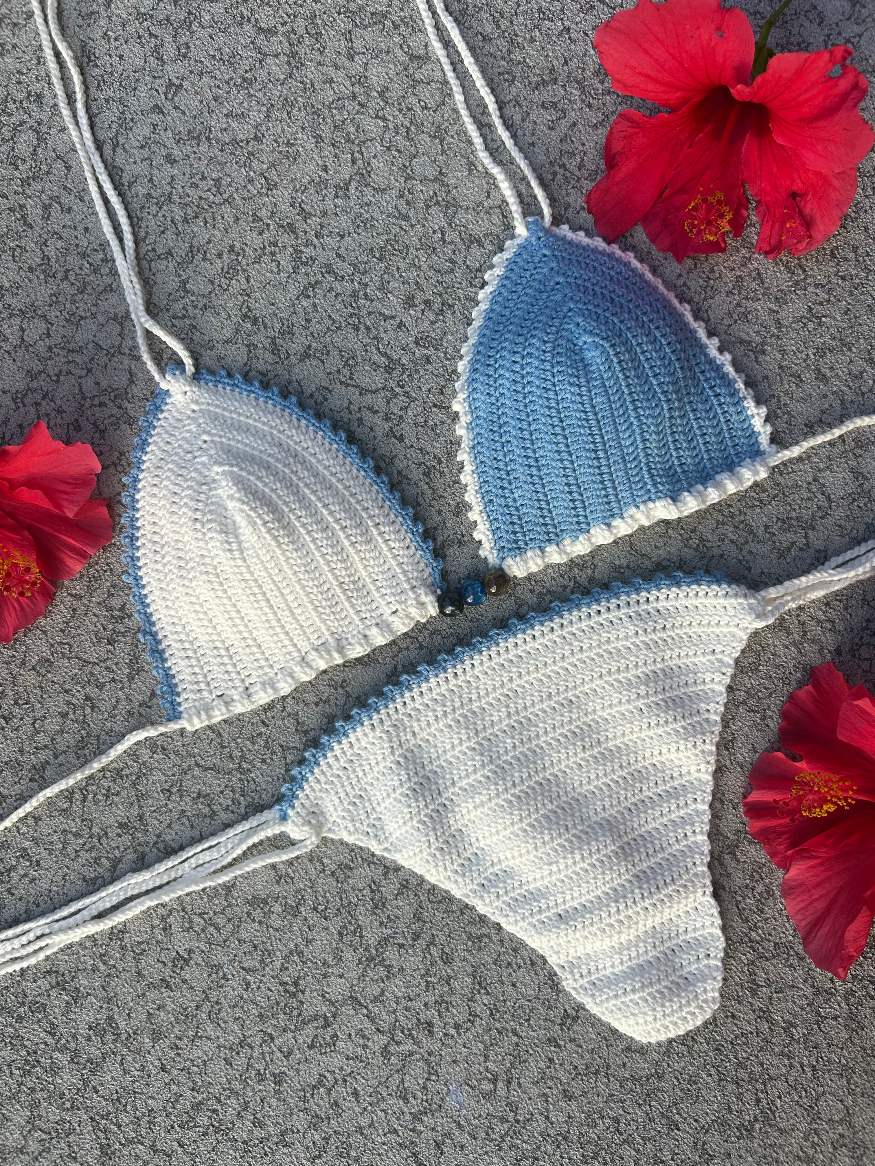 Tide Crochet Bikini Set - Daylight