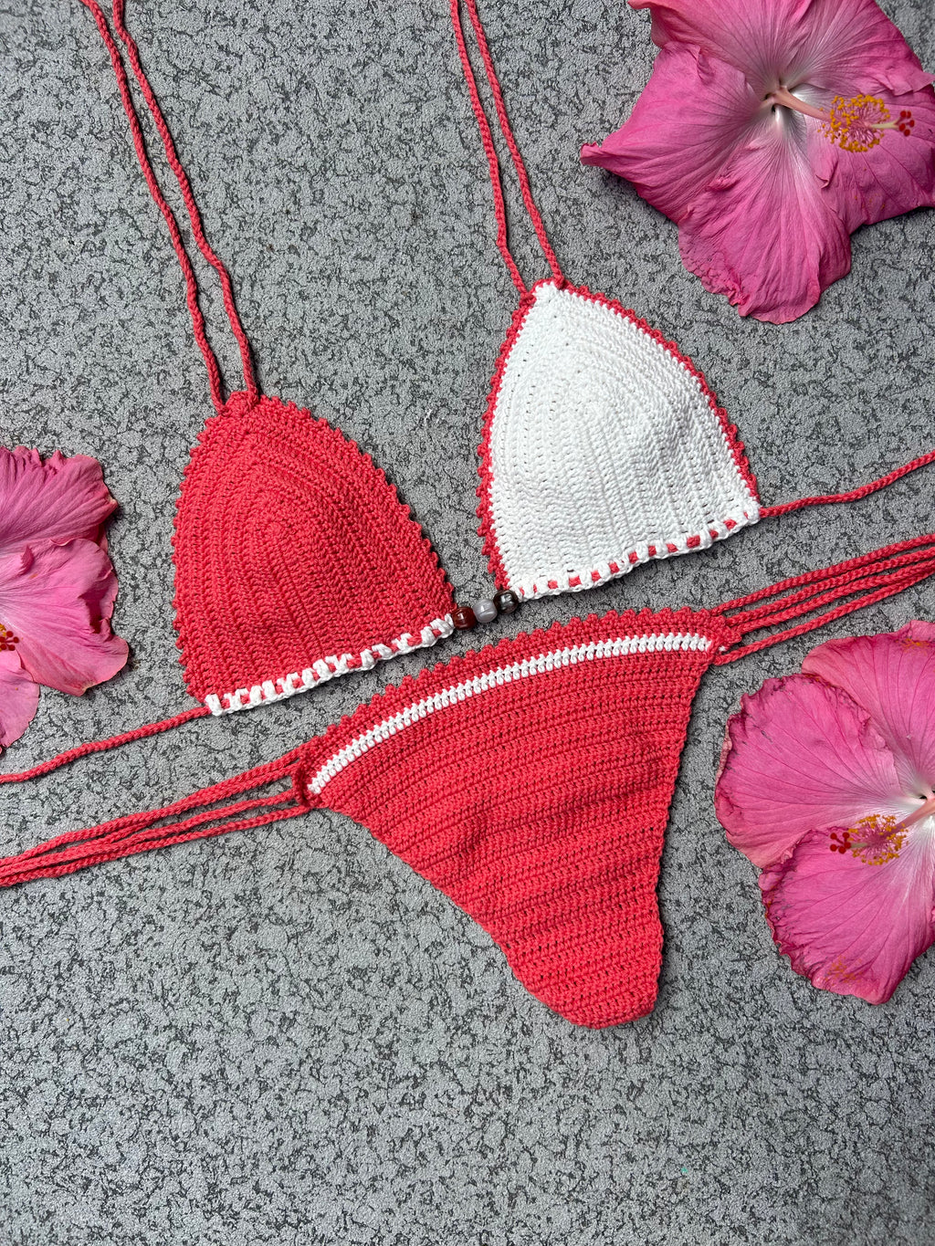 Tide Crochet Bikini Set - Piha