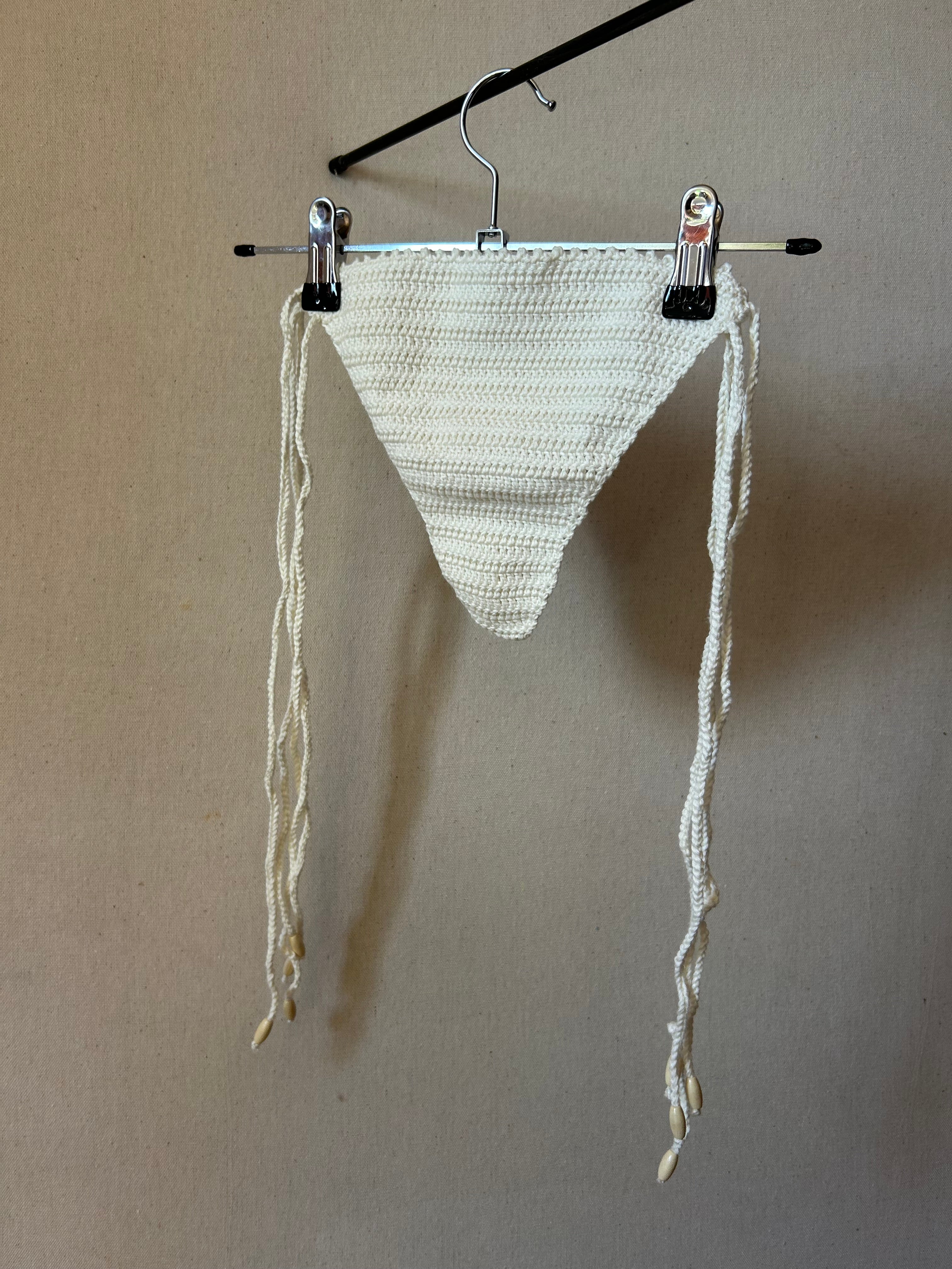 Seashell Crochet Bikini Set - Cloud