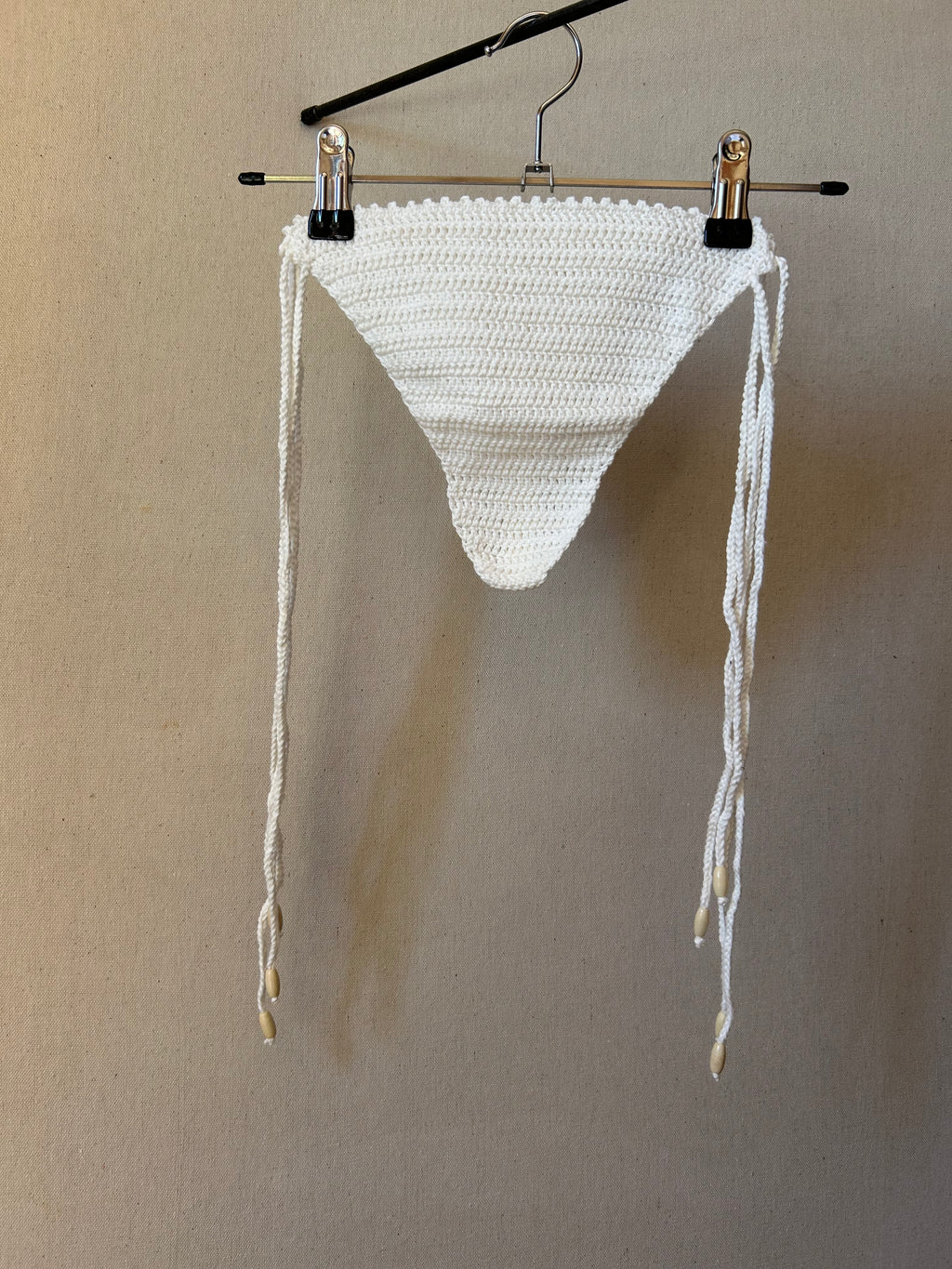 Seashell Crochet Bikini Set - Snow