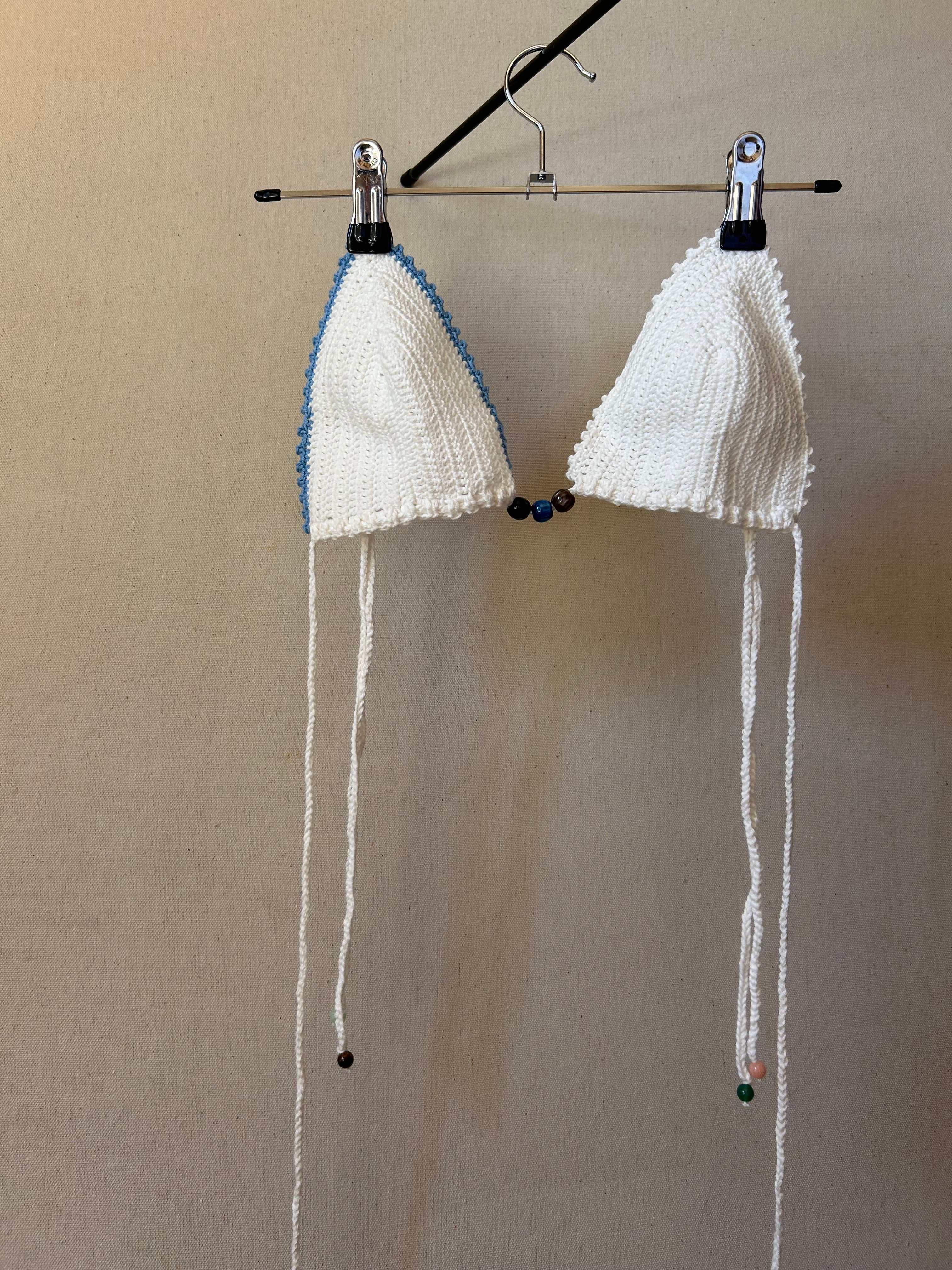 Tide Crochet Bikini Set - Sailor