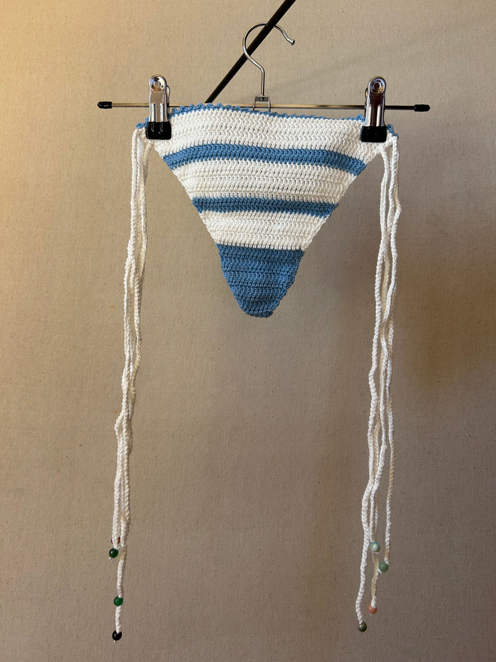 Tide Crochet Bikini Set - Sailor